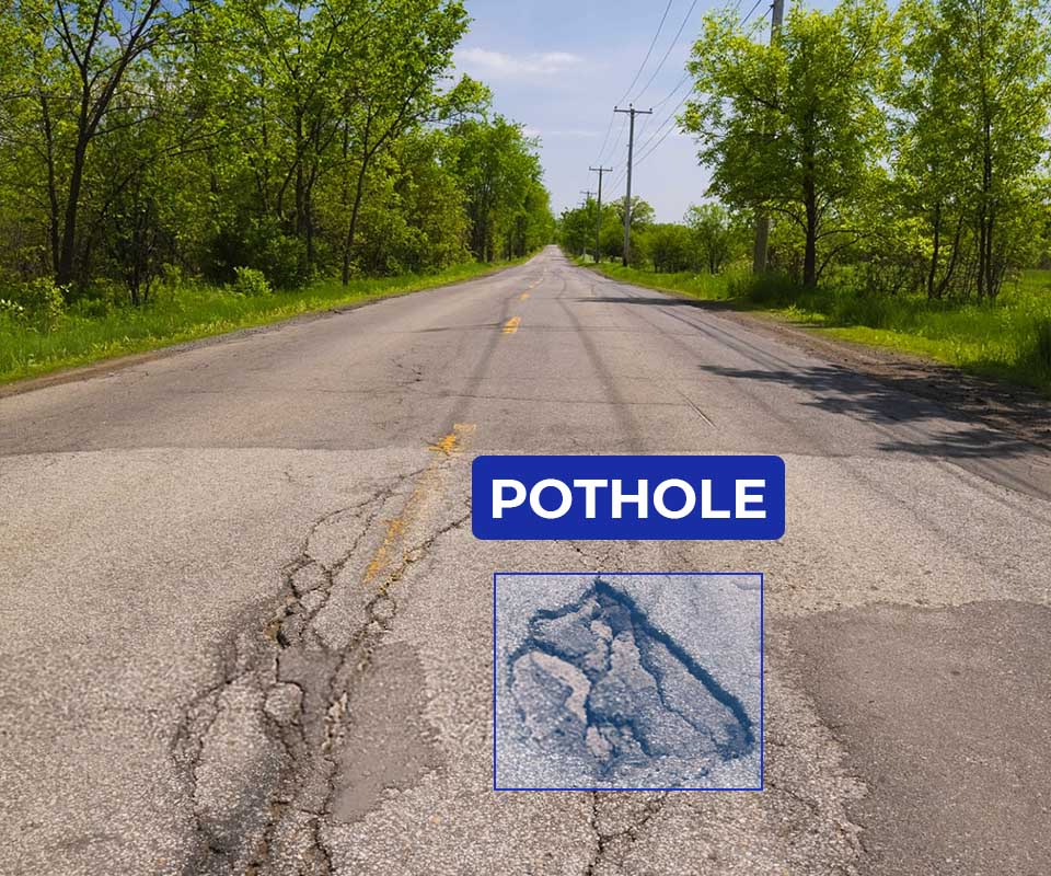 rover detect potholes