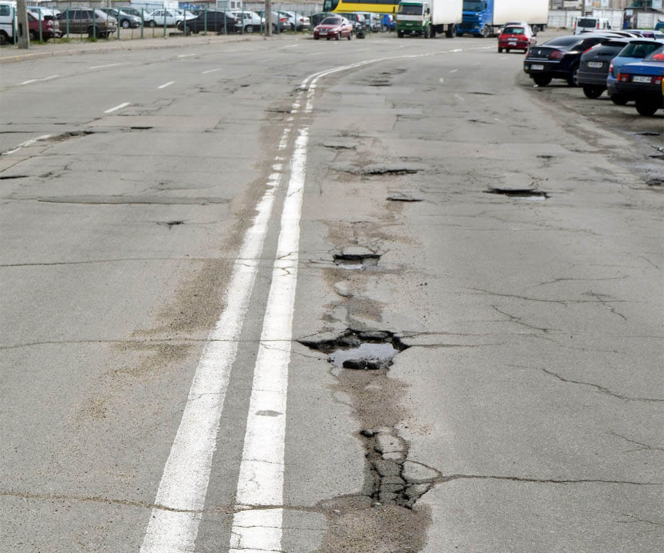 rover detect potholes